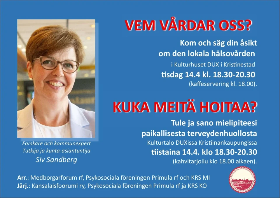 NY Siv Sandberg affisch