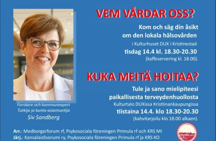 NY Siv Sandberg affisch