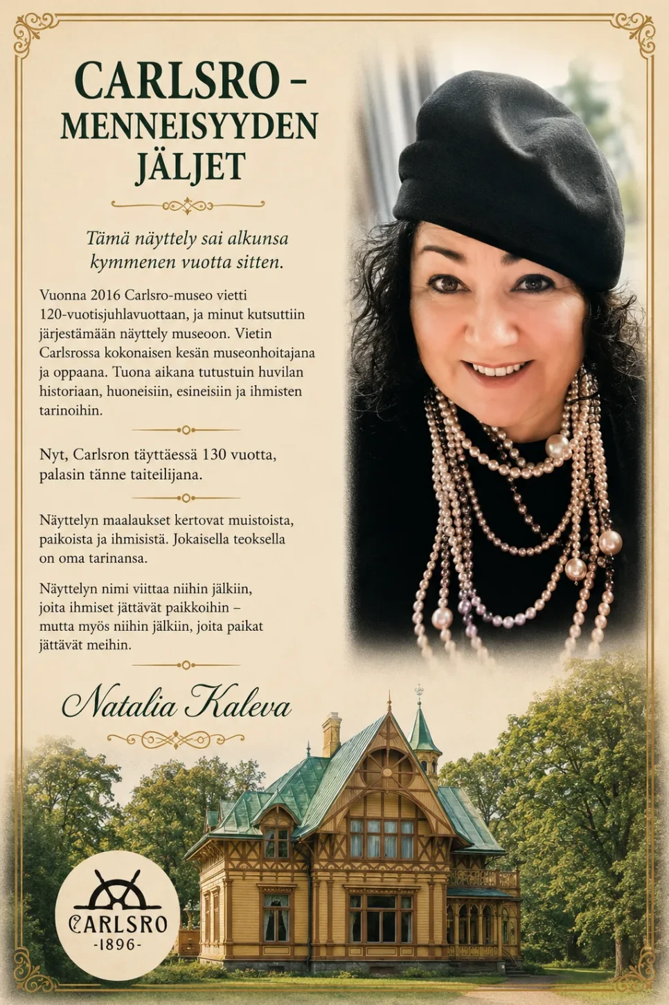 Natalia Kaleva Carlsron taidenayttely