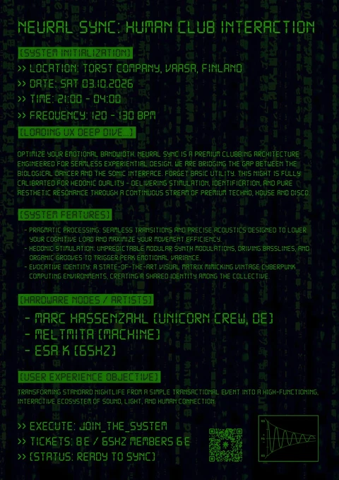 Neural Sync RGB poster Web