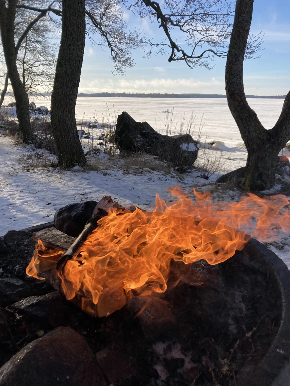 Nuotiokuva kuvaaja Marja Paukkunen 8 2 2023