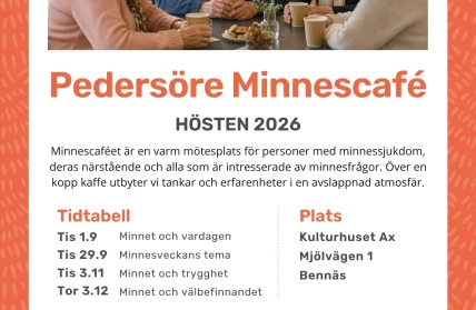 PEDERSORE Minnescafe 