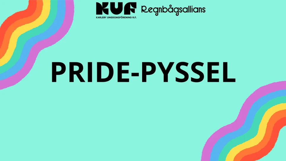 PRIDE PYSSEL evenemangskalendern