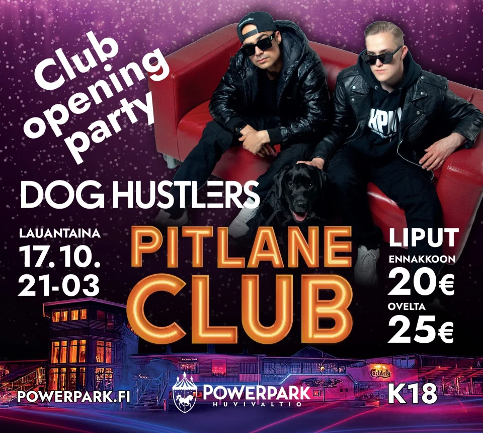 PiLaneClub Mainos 17102028 DogHustlers WEB