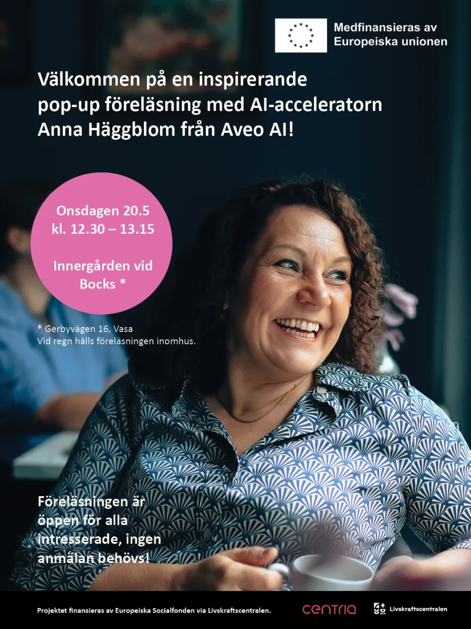 Popupforelasing med Anna 20 5 2026 some