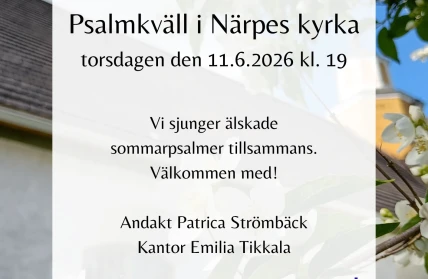 Psalmkvall i Narpes kyrka 12 6 2025 kl  19 20260428 044053 0000