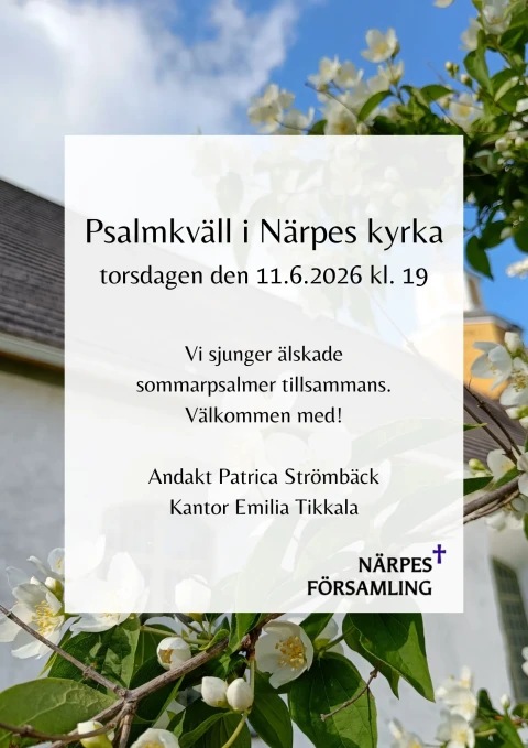 Psalmkvall i Narpes kyrka 12 6 2025 kl  19 20260428 044053 0000
