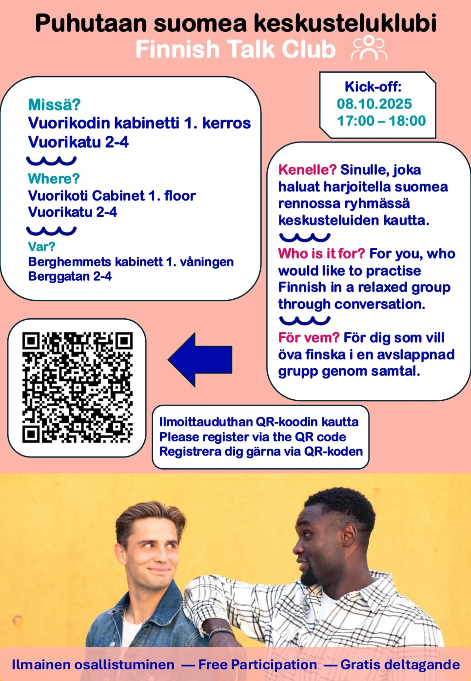 Puhutaan suomea posteri JPG