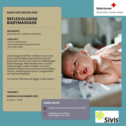 Reflexologisk babymassage