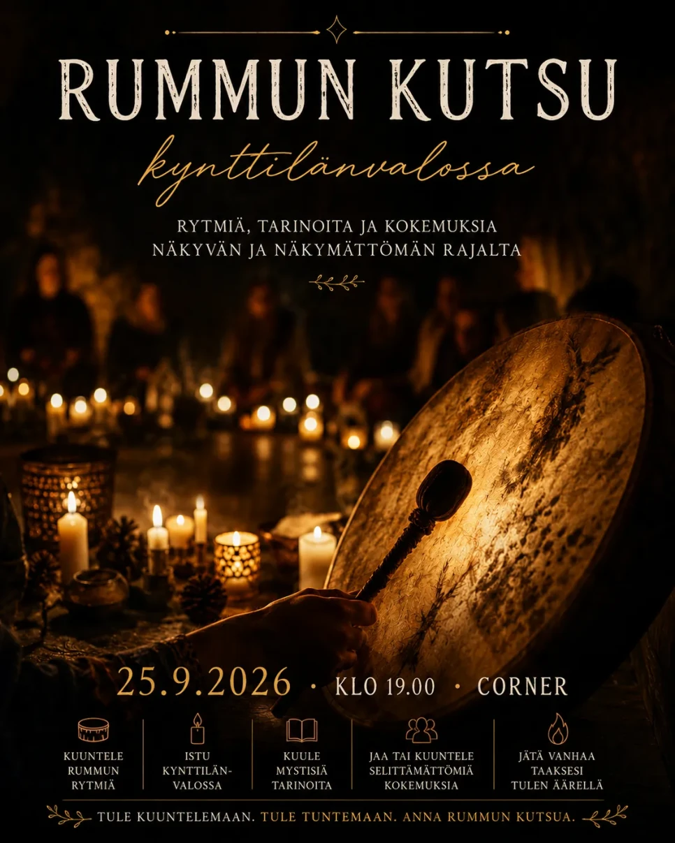 Rumpu kutsuu ilm pysty