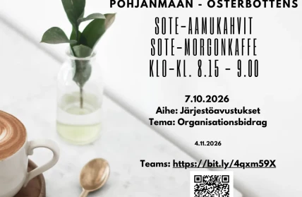 SOTE aamukahvit morgonkaffe syksy hosten 2026 7 10 2026