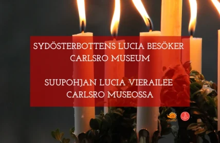 SYDOSTERBOTTENS Lucia pa Carlsro museum Lucia Carlsro museossa 1