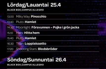 Searching program feed 01