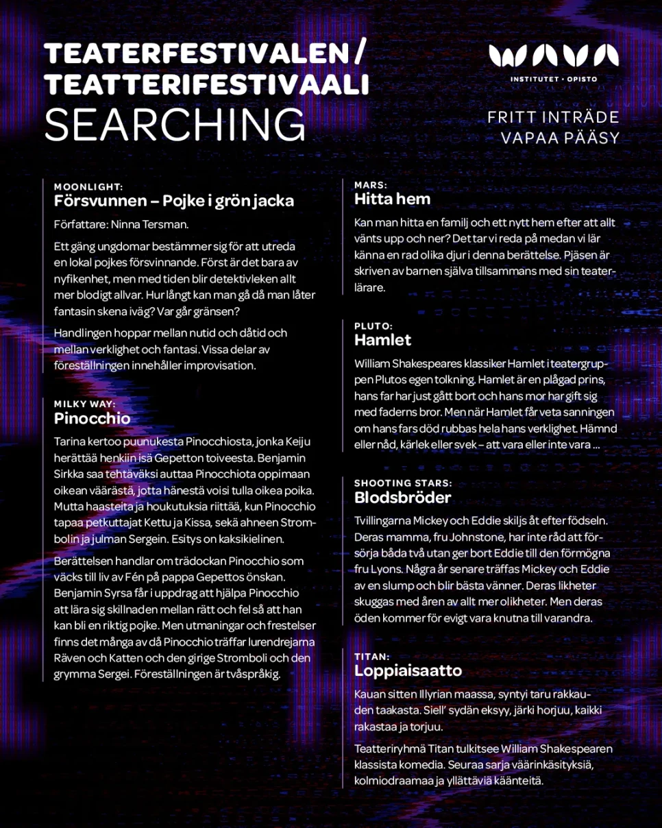 Searching program feed 02
