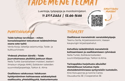 Seminaarimainos Pohjanmaalla Tapahtuu