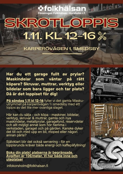 Skrotloppis svenska