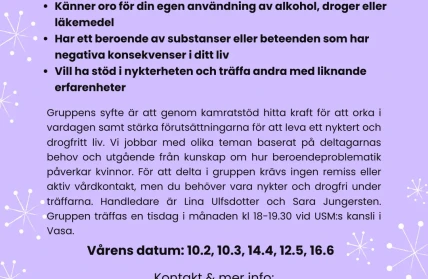 Stodgrupp Kvinna instagram