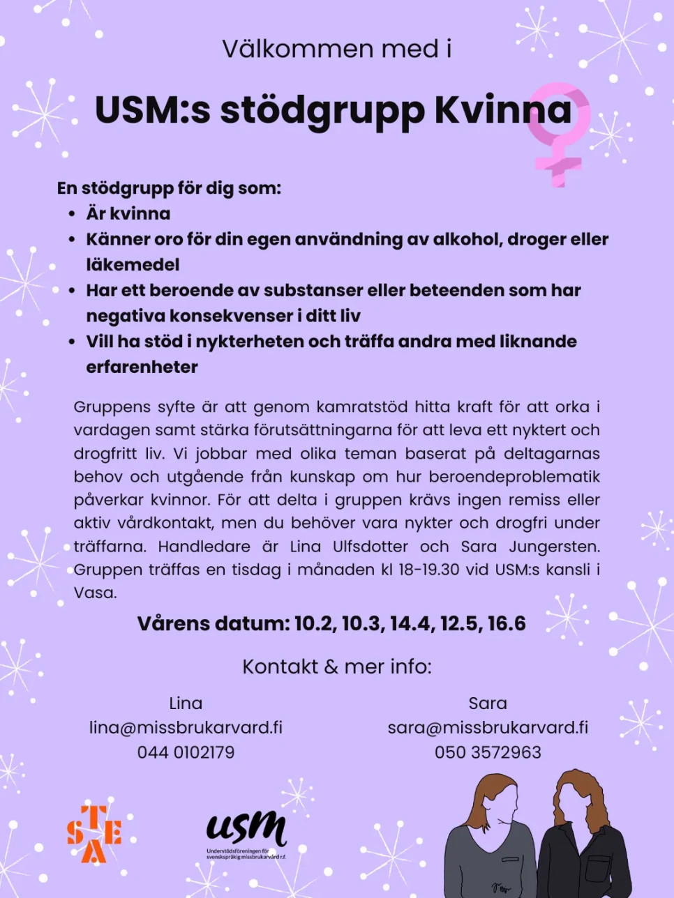 Stodgrupp Kvinna instagram