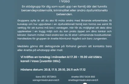 Stodgrupp vuxet barn Instagram inlagg 34