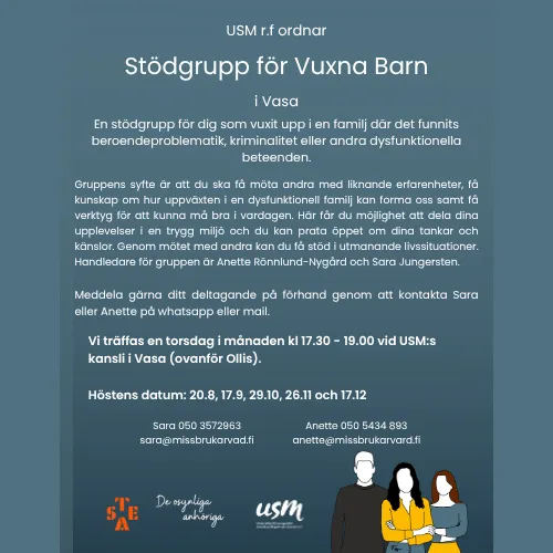 Stodgrupp vuxet barn Instagram inlagg 34