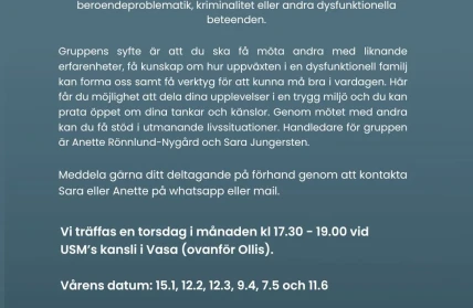 Stodgrupp vuxet barn Instagram inlagg 34