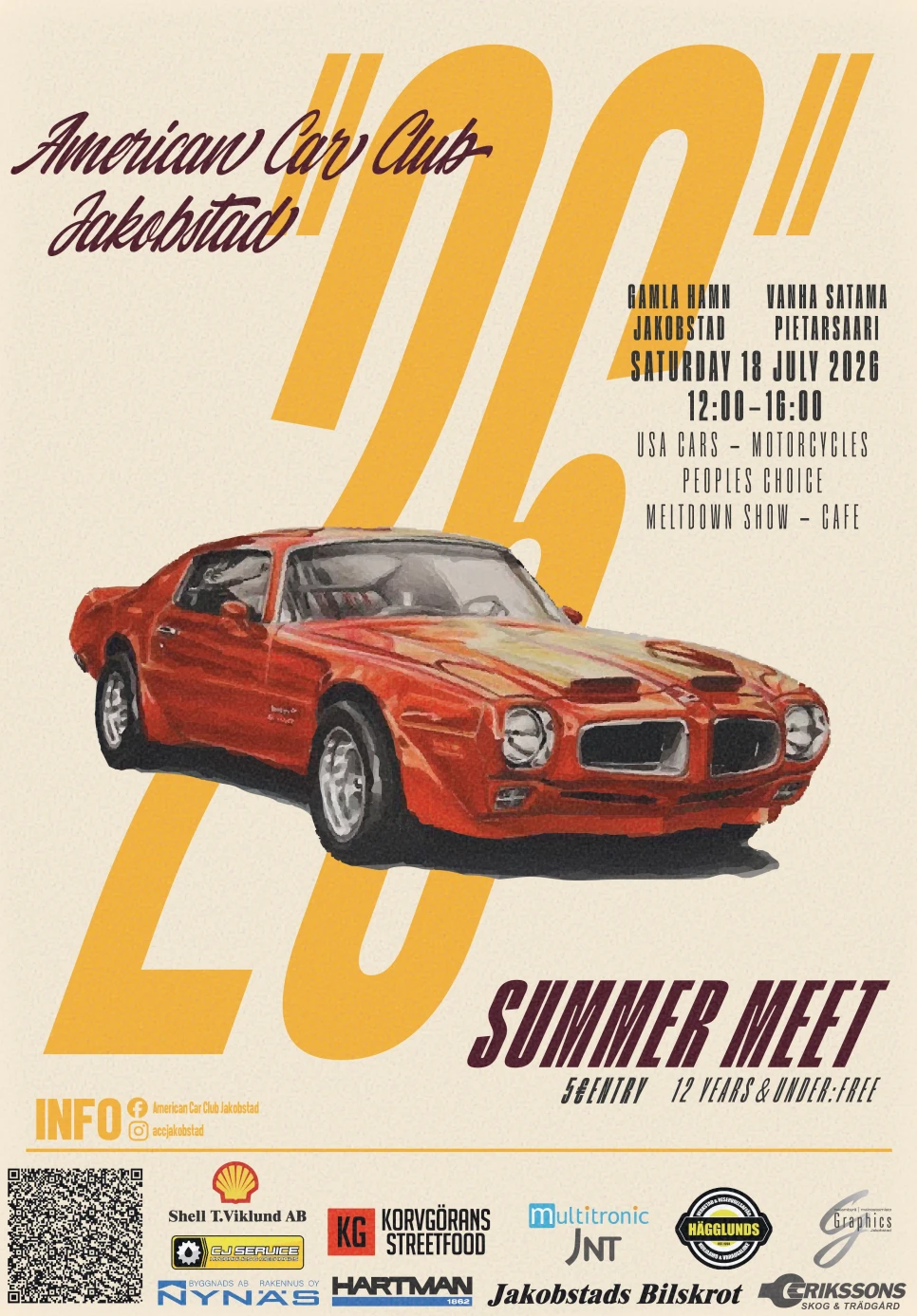 Summer Meet 2026 Affisch