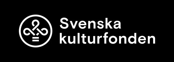 Svenska kulturfonden logo horisontell svart neg