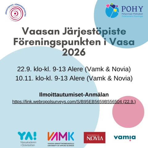 Syksy Hosten2026 Jarjestopisteet