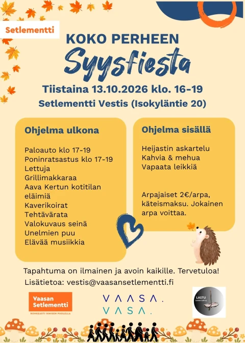 Syysfiesta mainos FI