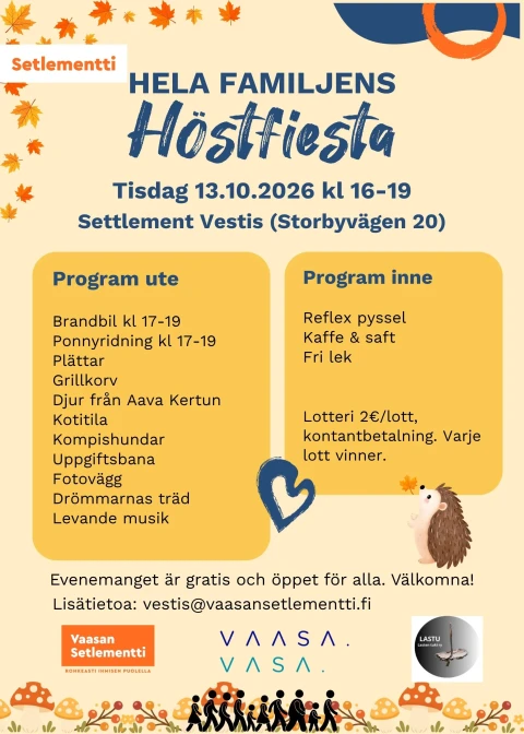 Syysfiesta mainos SVE