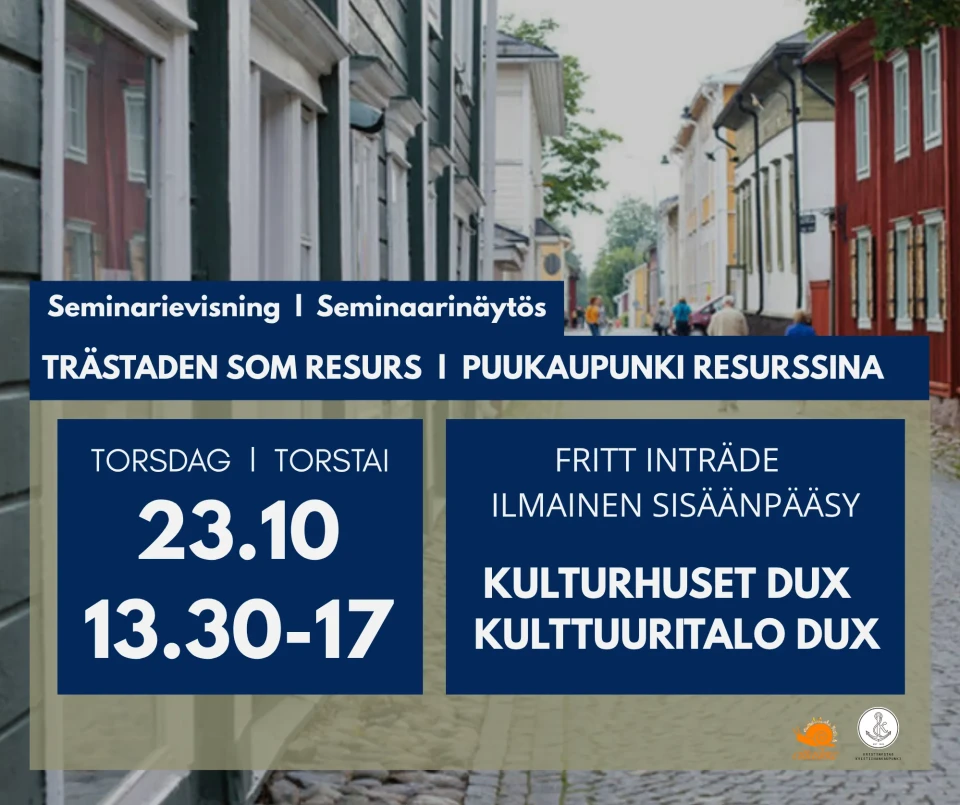 TRAHUSSTADEN SOM EN RESURS l PUUKAUPUNKI RESURSSINA