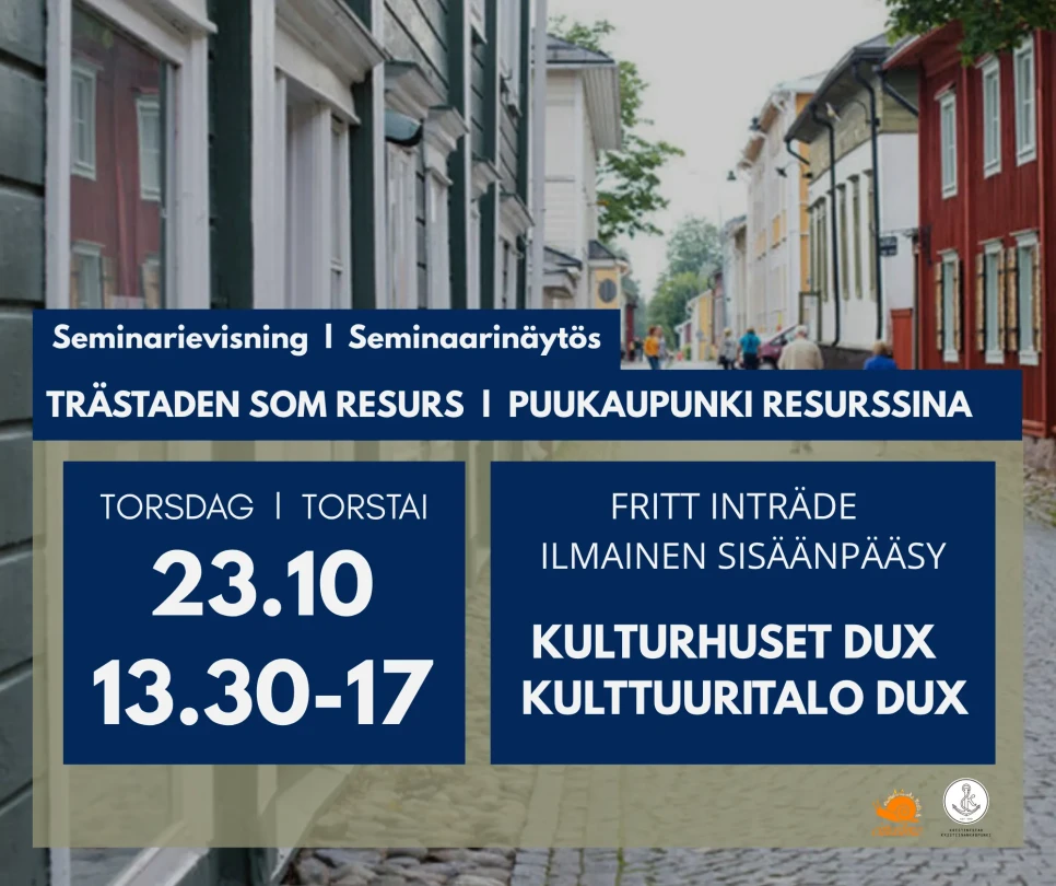 TRAHUSSTADEN SOM EN RESURS l PUUKAUPUNKI RESURSSINA