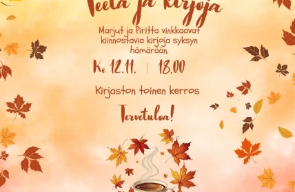 Teeta ja kirjoja Instagram postaus 1