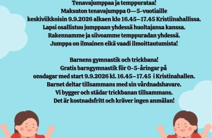 Tenavajumppa syksy 2026