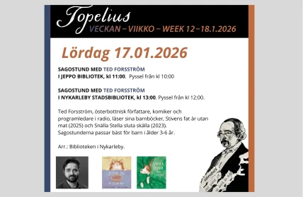 Topeliusveckan 2026 Reklam 1