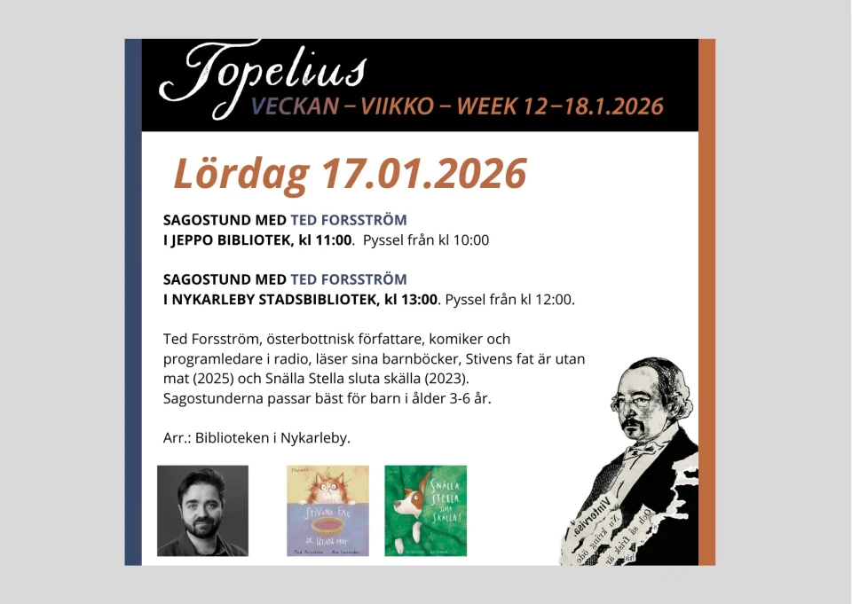 Topeliusveckan 2026 Reklam 1