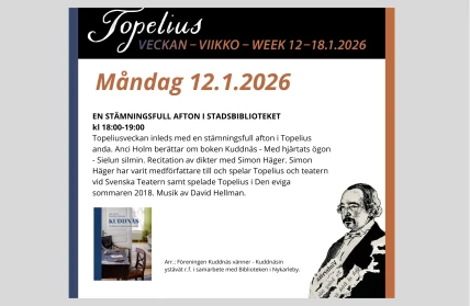 Topeliusveckan 2026 Reklam 4