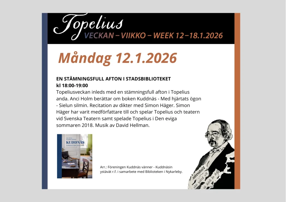 Topeliusveckan 2026 Reklam 4