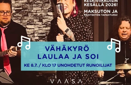 Unohdetut runoilijat 8 7  Vahakyro laulaa ja soi 2026