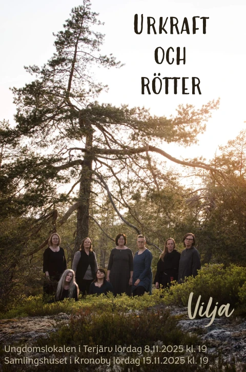 Vilja Urkraft och rotter 2025 affisch