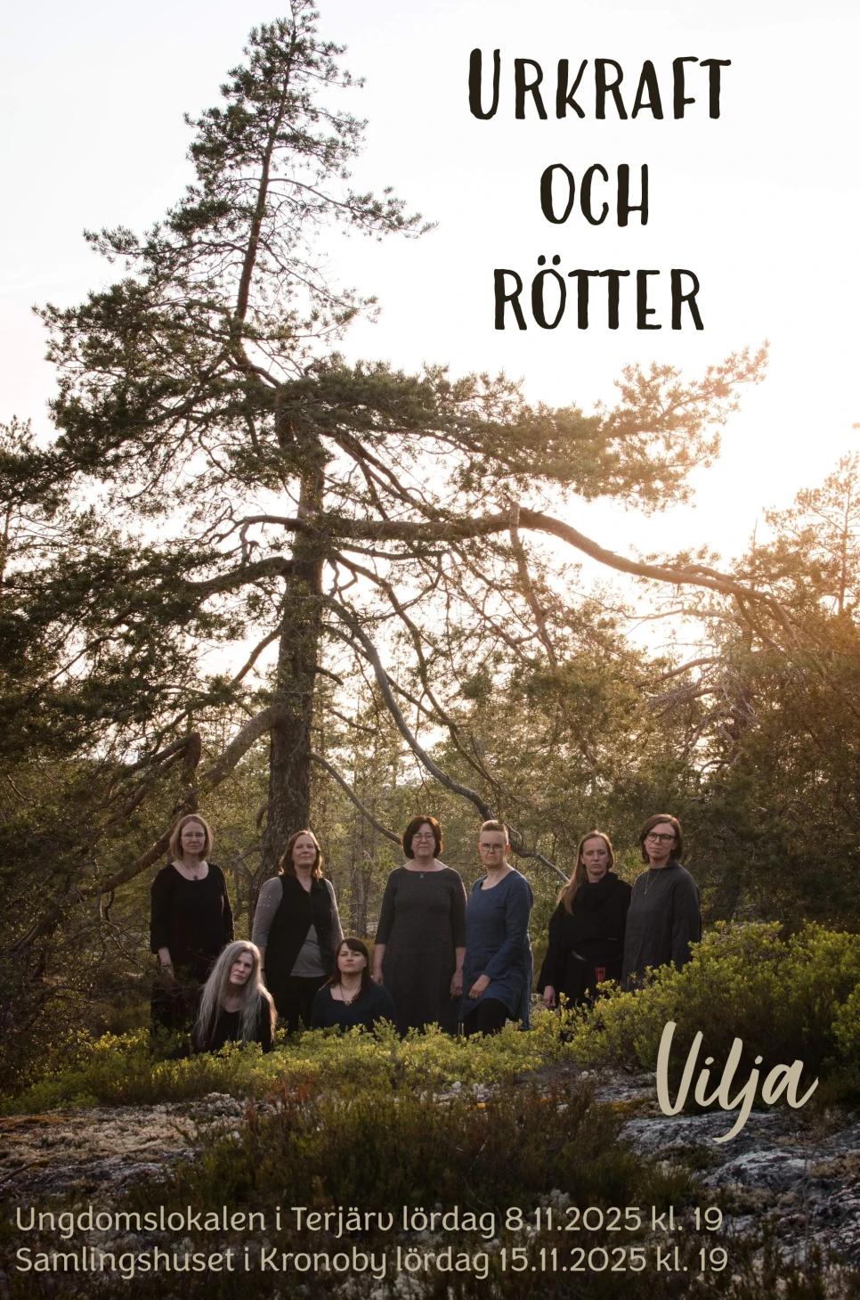 Vilja Urkraft och rotter 2025 affisch
