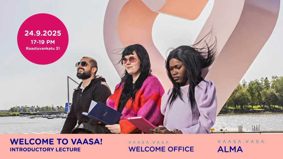 Welcome to Vaasa banneri 3