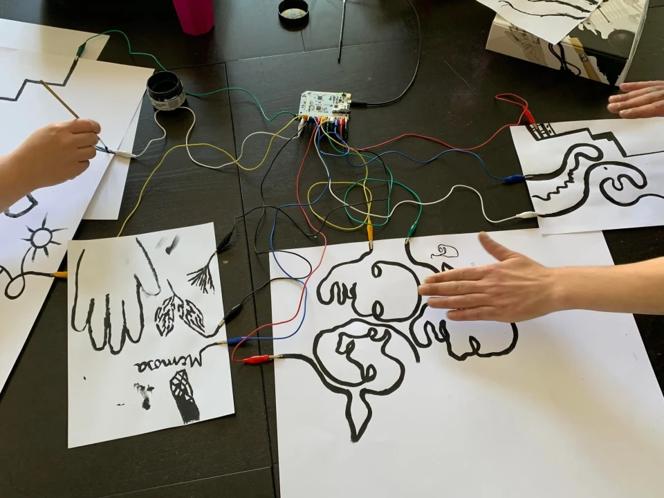 condictive painting workshop Malakta