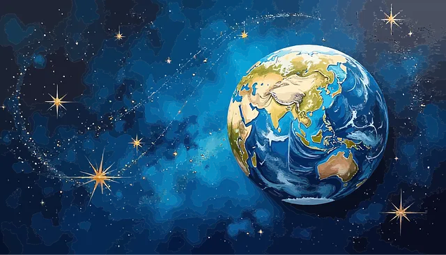earth christmas background 9211274 640