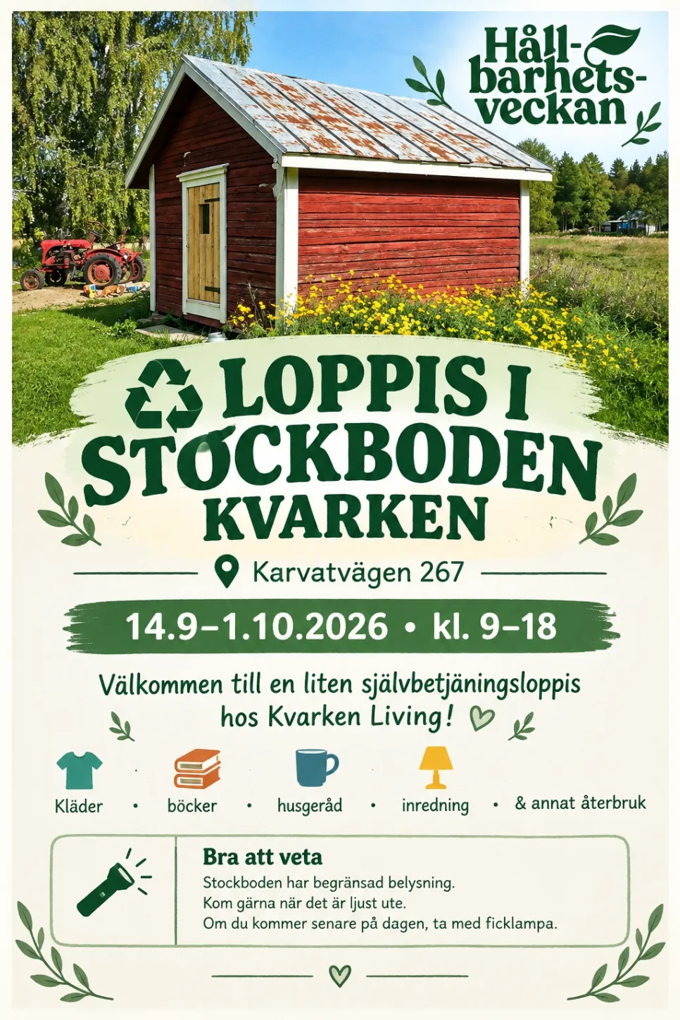 loppis affisch