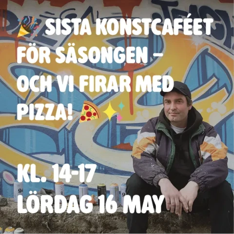 slut pa konst kafe