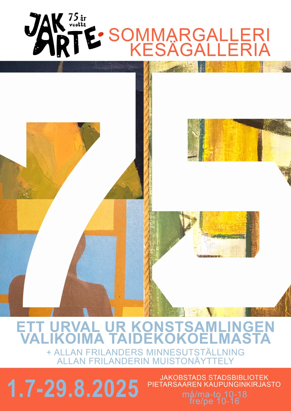 sommarutstallning poster