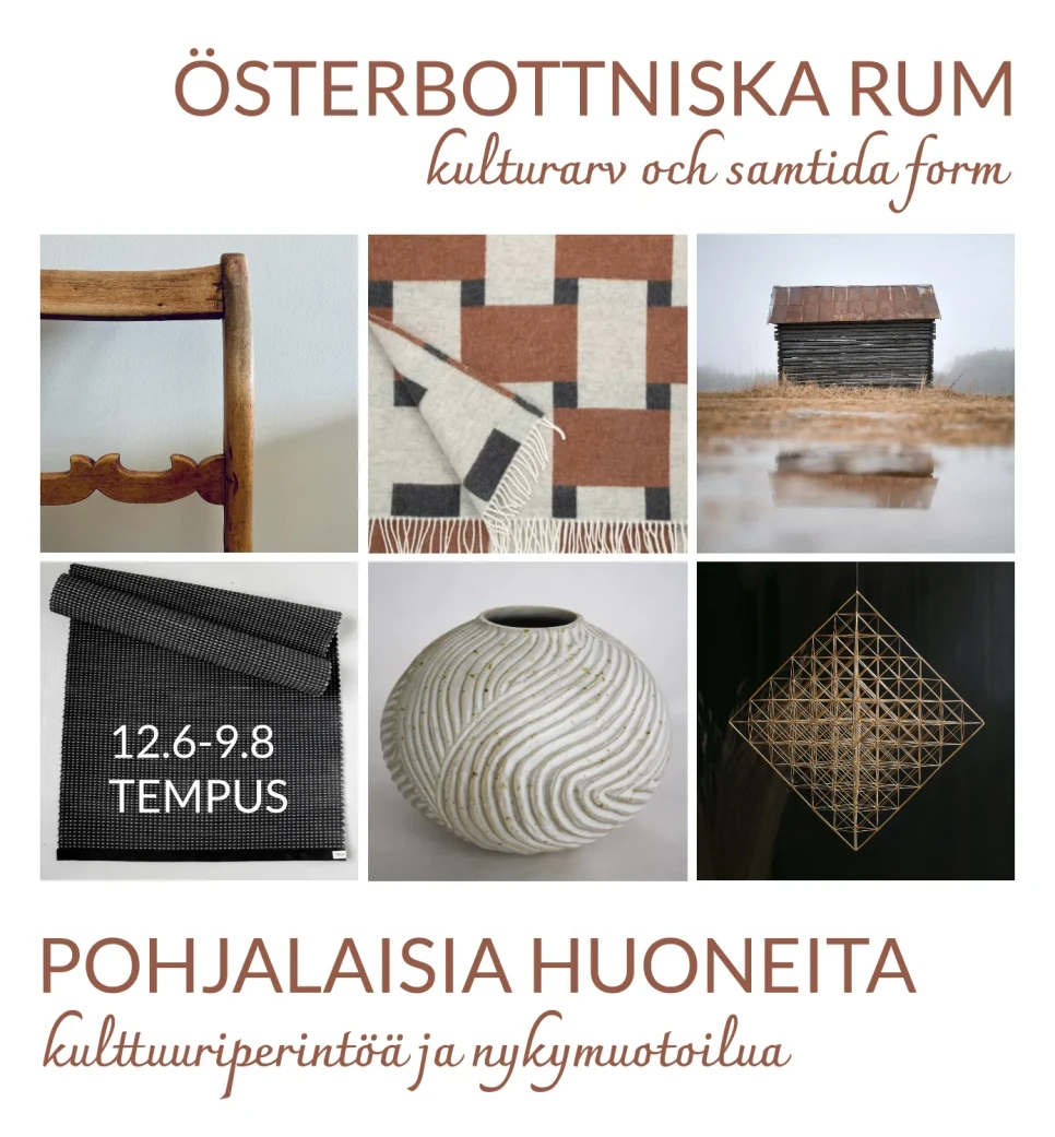 utstallningsbild med text
