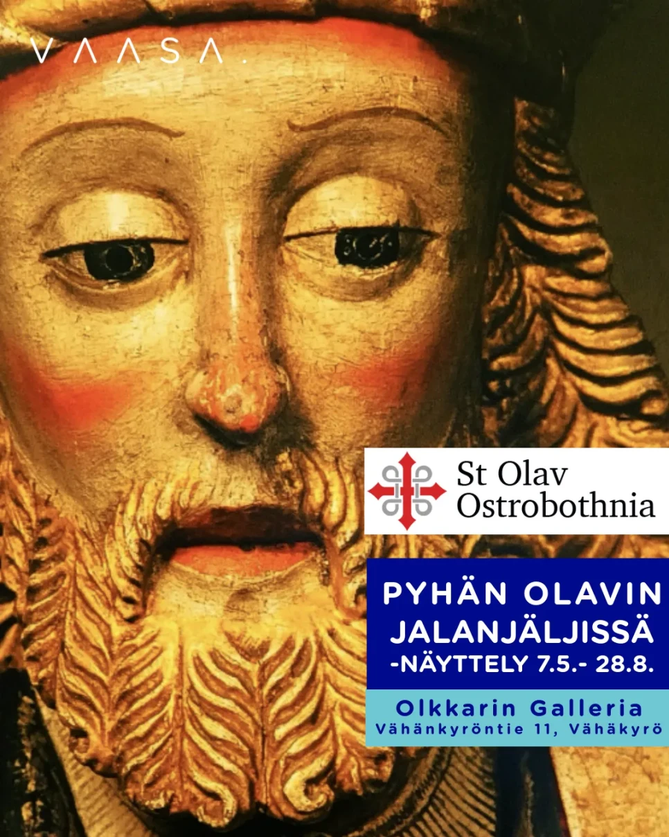 yhan Olavin jalanjaljissa julistenayttely 2026 1 Rekry pohja Linkedin